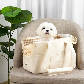 Bolsa de Transporte Luxuosa para Pets Pequenos