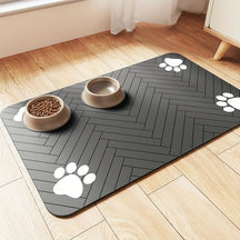 Tapete Absorvente para Comedouro e Bebedouro Pet