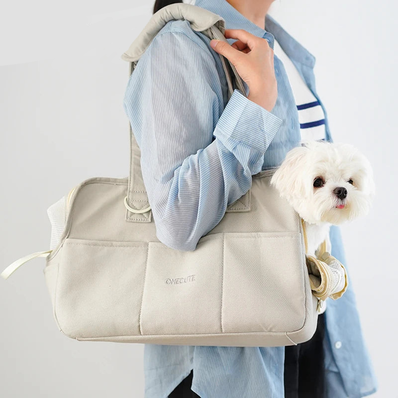 Bolsa de Transporte Luxuosa para Pets Pequenos