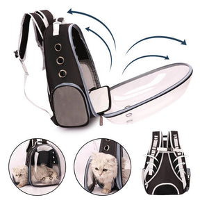 Mochila de Transporte Panorâmica para Pets