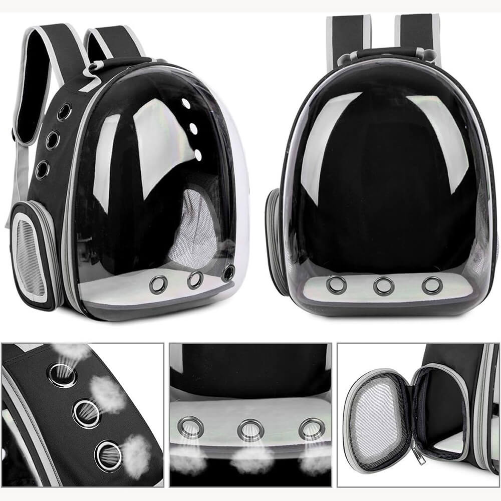 Mochila de Transporte Panorâmica para Pets