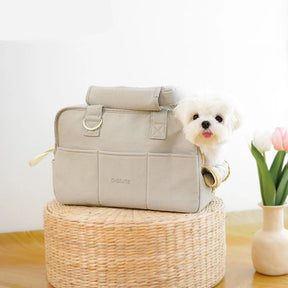 Bolsa de Transporte Luxuosa para Pets Pequenos