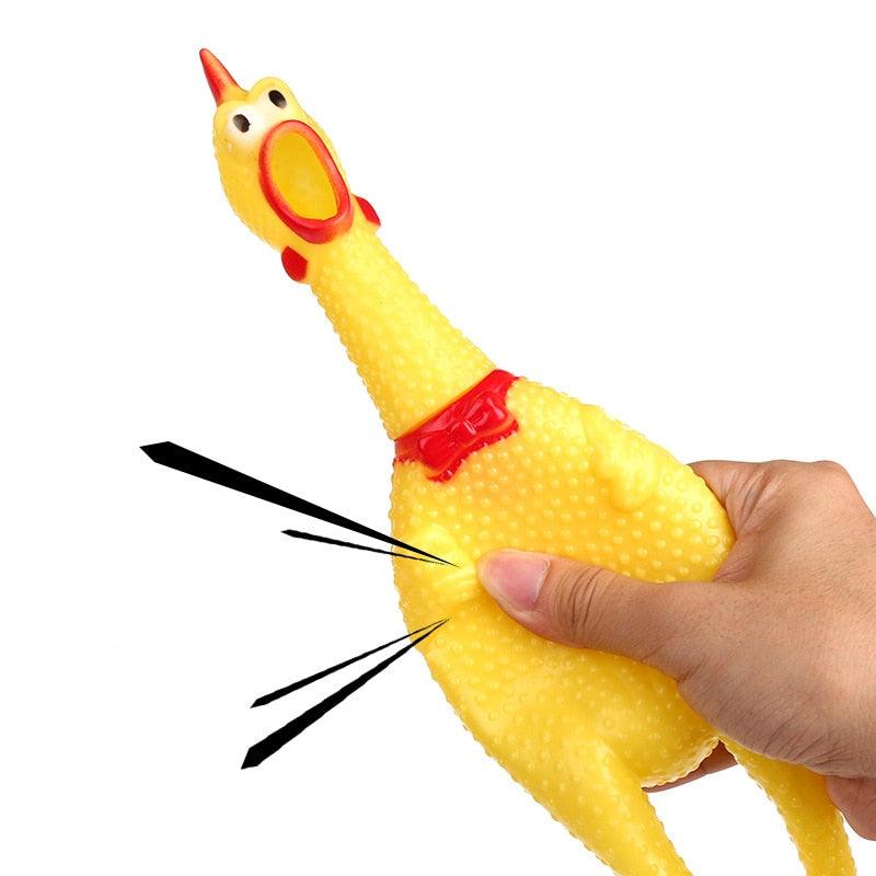 Brinquedo para Cachorros Mordedor Galinha