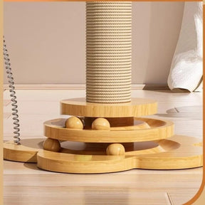 Arranhador Para Gatos 4 em 1 - Torre em Sisal