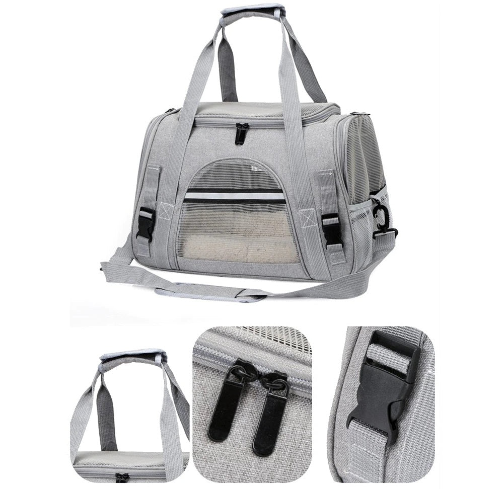Bolsa de Transporte Confortável para Pets