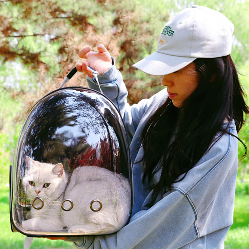 Mochila de Transporte Panorâmica para Pets