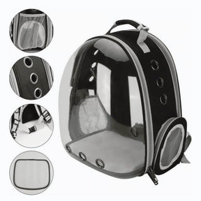 Mochila de Transporte Panorâmica para Pets